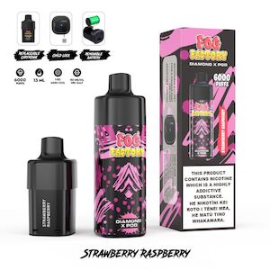 Fog Factory: Diamond X Pod Kit- Strawberry & Raspberry