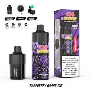 Fog Factory: Diamond X Pod Kit- Raspberry Grape