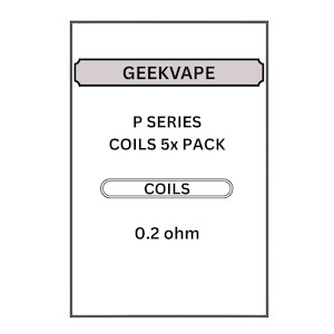Coils Cartridges: Geekvape P 0.2ohm Coil 5x