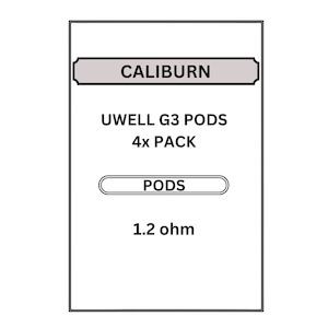 Coils Cartridges: UWELL CALIBURN G3 POD 1.2OHM 4X