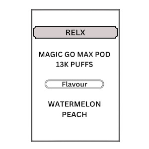 Magicgo Max Pods 13000 Puffs: RELX MAGICGO MAX PODS 13000 PUFFS