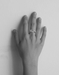 Products: DARLING KNUCKLEDUSTER CURSIVE - Darling on Drake