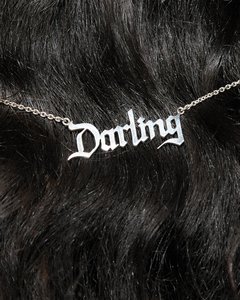 Products: DARLING NECKLACE GOTHIC - Darling on Drake