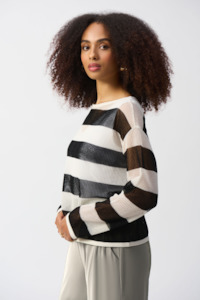 General: 251922 Linen Rayon Lacework Jumper