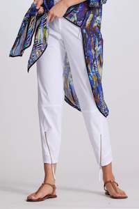 Paula Ryan Collection: 8950 Zipped 7/8 Microjersey Pant
