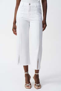The Pant Collection Summer Winter: 251901 Diamante Seam Crop Jean