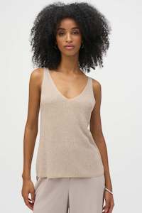 New Arrivals 1: 252915 Metallic Knit Camisole Top