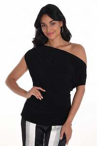 251042  Slim Fit  Versatile Cowlneck Top