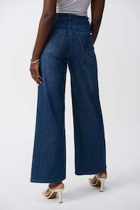 Joseph Ribkoff 1: 251968 Wide Leg Soft Indigo Jean Pant