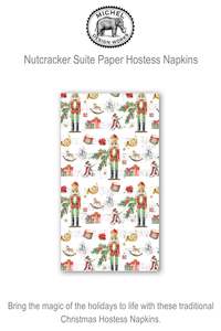 807426 MDW Nutcracker Suite Hostess  Paper Napkins