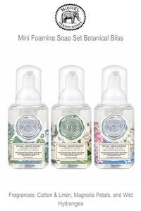 Quality Homeware Wonderful Gifts: 819068 MDW Mini Foaming Soap Set Botanical Bliss
