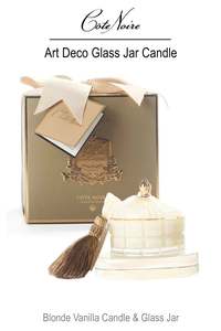 GML45015 - BLONDE VANILLA Cylindrical Small Cream Art Deco