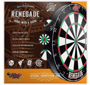 Frontpage: Renegade Bristle Dartboard