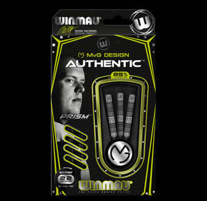 Frontpage: Winmau MvG Authentic Steel Tip Dart Set