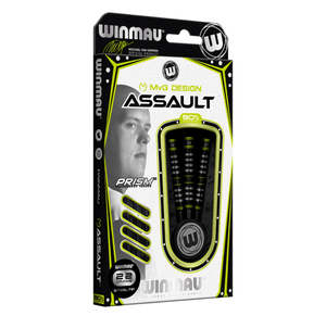 Frontpage: Winmau MvG Assault Steel Tip Dart Set
