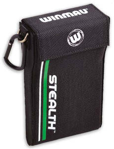 Dart Cases: Winmau Stealth Dart Case Green/Black