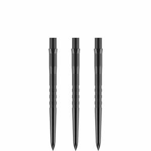 Mission Caliburn Replaceable Dart Points - Grooved - Black-38MM