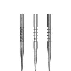 Steel Tip Points: Datadart Shark Dart Points - Precision - Silver