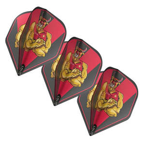 Bully Boy Red Dart Flights