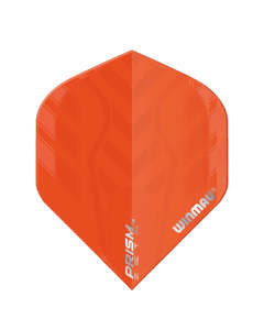 Flights Winmau: Winmau Prism Zeta 100 Micron Dart Flights - Standard - Orange