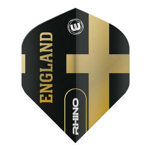 Flights Winmau: BLACK & GOLD ENGLAND RHINO STANDARD