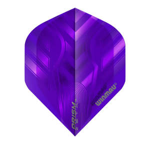 Winmau Prism Zeta 100 Micron Dart Flights - Standard - Purple