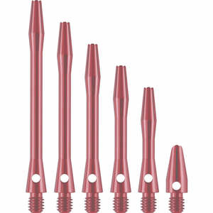 DESIGNA ALUMINIUM SHAFTS - METAL DART STEMS - PINK