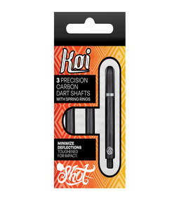 Shot Stems: Shot Koi Carbon Dart Shaft With Spring Ring