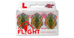 L Style Flights: Shot Darts L-Style EZ L3 Shape-Roman Empire Legion Dart Flights