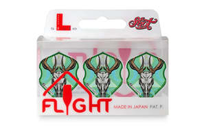L Style Flights: Shot L-Style EZ L1 Standard Celt Stag Dart Flight Set