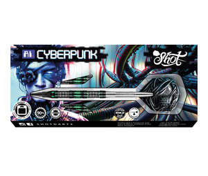Shot Darts: Ai Cyberpunk 90%-Tungsten Dart