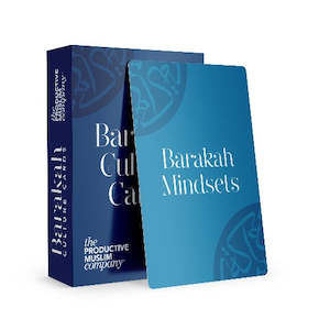 Productive Muslim: Barakah Culture Cards