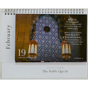 At-Taqweem: Perpetual Islamic Desk Calendar