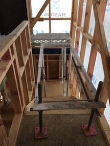 Products: Stairwell scaffolding