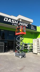 8m working height slab scissor lift