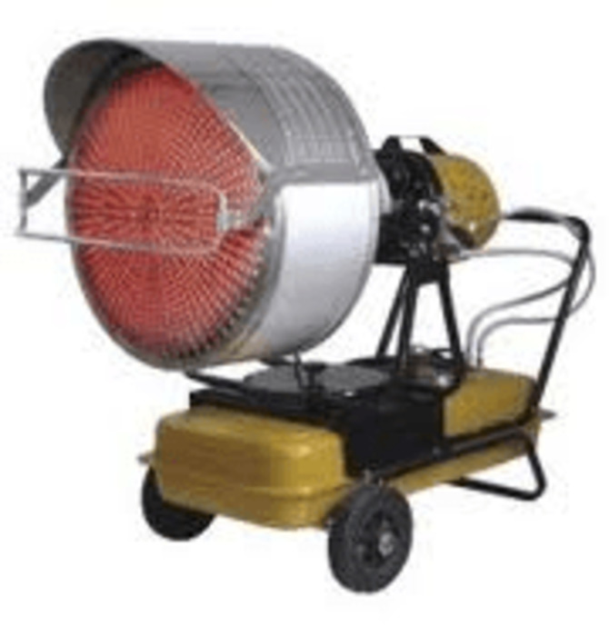 Products: VAL 6 RADIANT HEATER diesel/electric