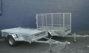 Products: 8×5 Cage/no Cage Trailer