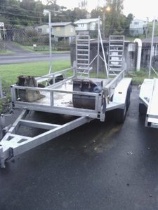 Digger trailer