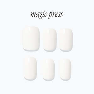 [AIRY] MAGIC PRESS NAIL - STEADY WHITE