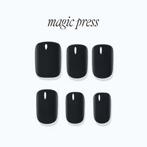 Magic Press Best: [AIRY] MAGIC PRESS NAIL - STEADY BLACK