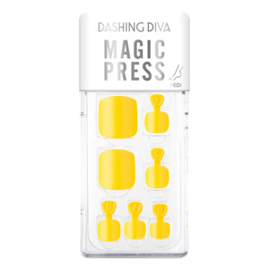 [VIVID RAINBOW COLLECTION] MAGIC PRESS PEDI - BUMBLEBEE YELLOW