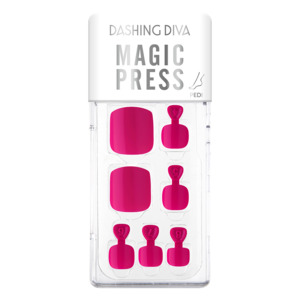 [VIVID RAINBOW COLLECTION] MAGIC PRESS PEDI - SIGNAL PINK