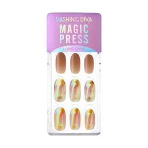 Best: [MULTI DROP COLLECTION] MAGIC PRESS NAIL - ?AMBER SUNSET SHINE