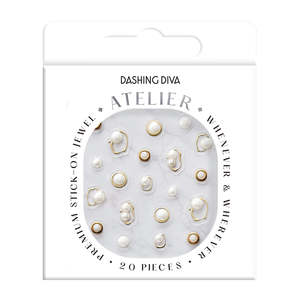 [NAIL ART DECO] ATELIER - WHITE GRACE