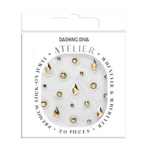 [NAIL ART DECO] ATELIER - GOLD TEARS