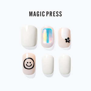 [CHARMING DAYS)] MAGIC PRESS NAIL - WITH SMILE