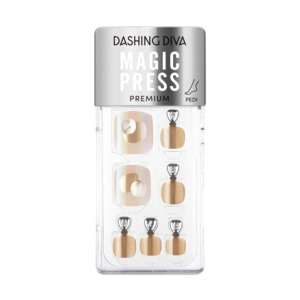 Pedi: [PREMIUM COLLECTION] MAGIC PRESS PEDI - MORNING DEW ON GOLD