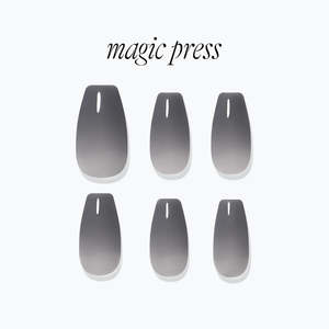 [AIRY] MAGIC PRESS NAIL - GREYISH SHADE