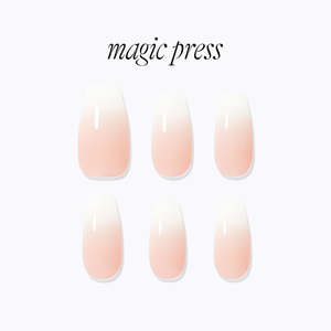 [RIBBON] MAGIC PRESS NAIL - CREAMY BLUSH