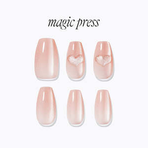 [CANDLELIGHT] MAGIC PRESS NAIL - SUGAR HEART